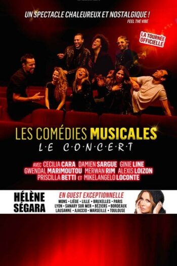 nouvelle affiche Les comédies musicales