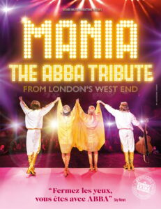 affiche MANIA, THE ABBA TRIBUTE