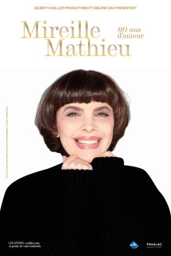 Mireille Mathieu_Affiche Tournee 2025 logo