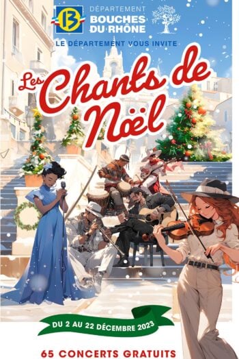 affiche les chants de noel