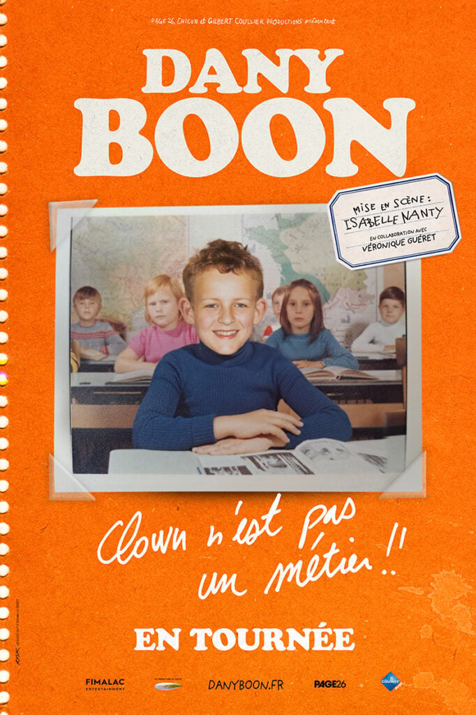 Affiche Dany Boon en concert au Cepac Silo
