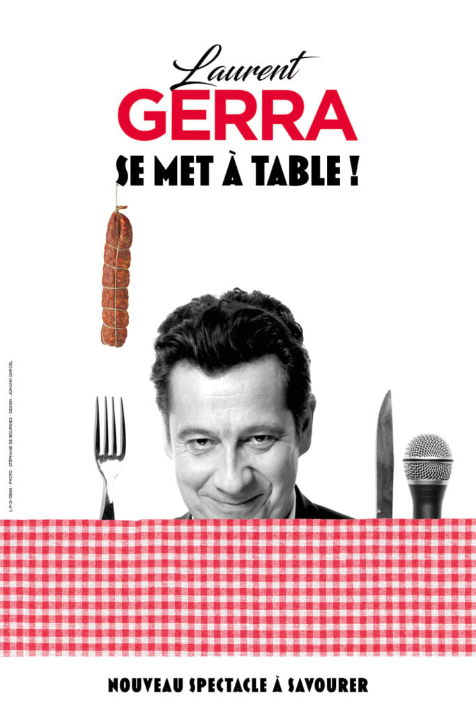 Affiche Laurent Gerra en concert au Cepac Silo