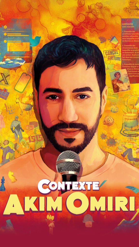 Affiche Akim Omiri en concert au Cepac Silo
