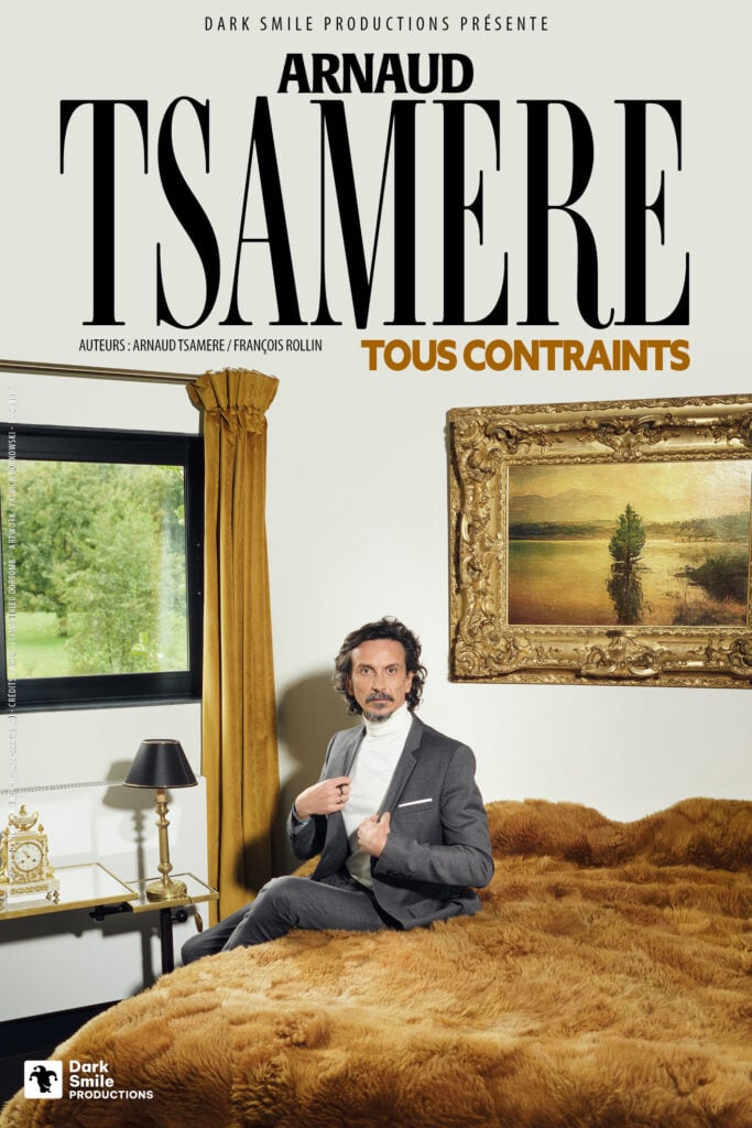 Affiche Arnaud Tsamere en concert au Cepac Silo
