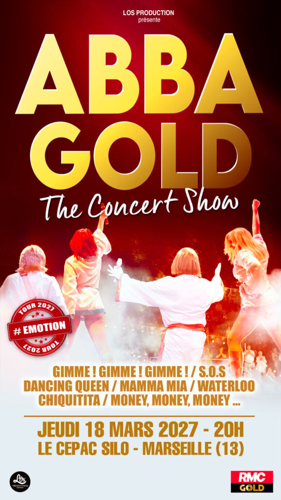 Abba Gold – the Concert Show en concert au Cepac Silo le Jeu 18 mars