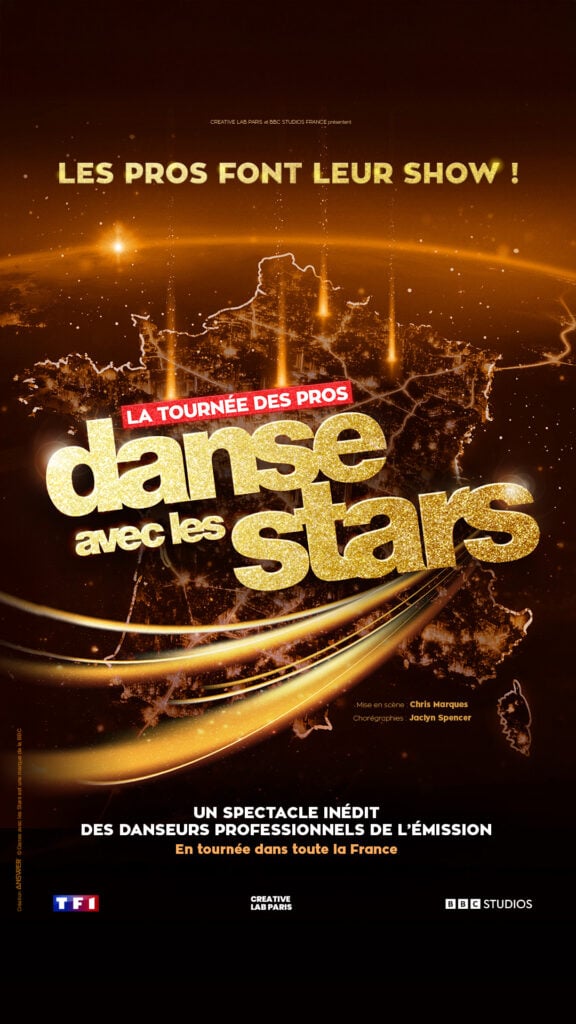 Affiche Danse avec les Stars en concert au Cepac Silo