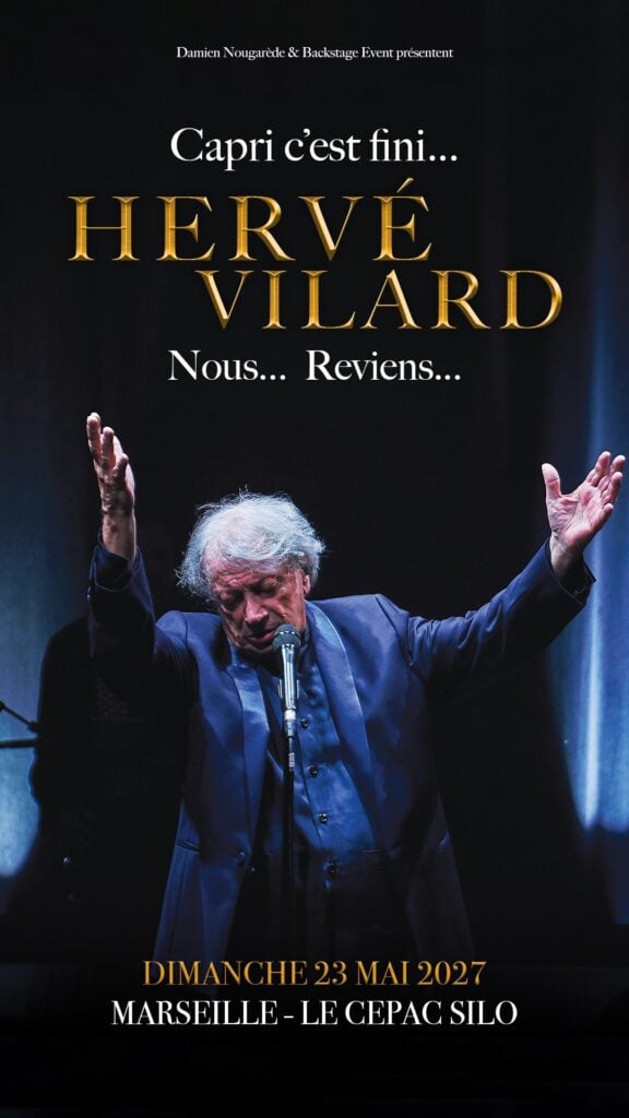 Hervé Vilard en concert au Cepac Silo le Dim 23 mai