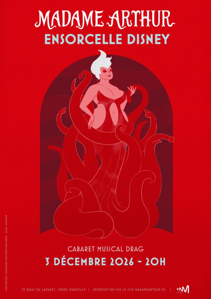 Affiche Madame Arthur Ensorcelle Disney en concert au Cepac Silo
