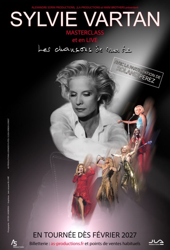 Affiche Sylvie Vartan en concert au Cepac Silo