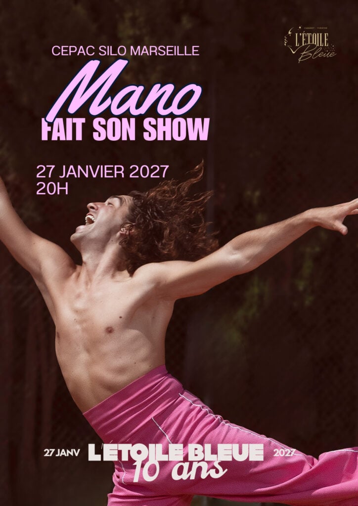 Affiche Mano Fait son Show en concert au Cepac Silo