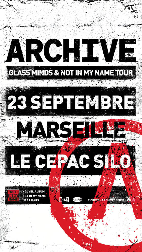 Archive en concert au Cepac Silo le Jeu 23 sept