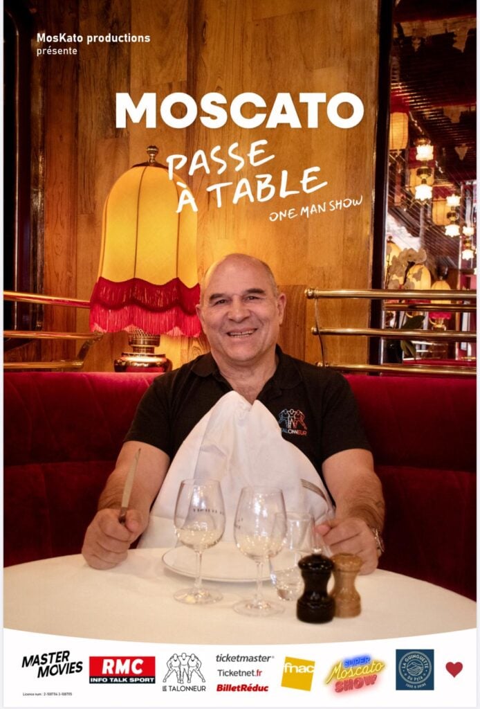 Affiche Moscato Passe A Table en concert au Cepac Silo